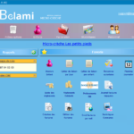 Logiciel micro crèche Belami - Menu Acceuil